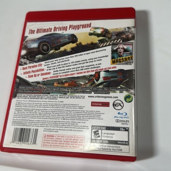 Burnout Paradise Greatest Hits PS3 Sony PlayStation - Picture 2 of 4